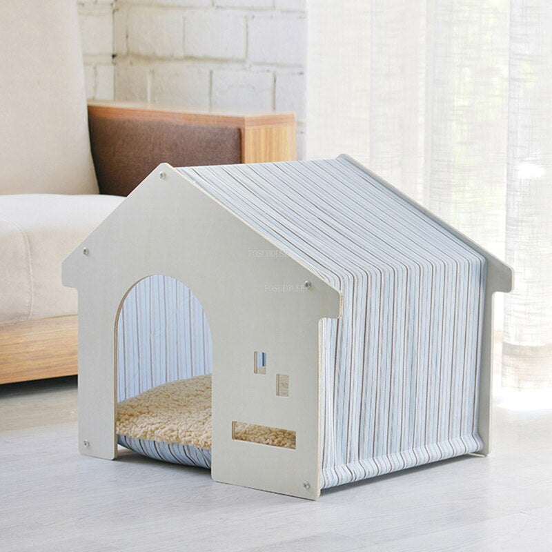 Four-season Universal Wooden Dog indoor Houses