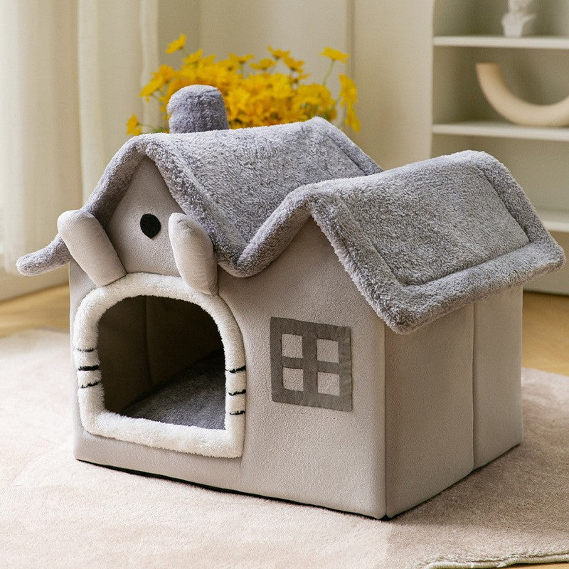 New Style Dog  House Double Nest Bed Supplies