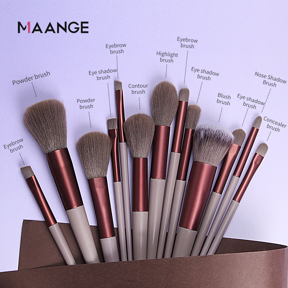 Eye Shadow Women Makeup Foundation Brushes Set