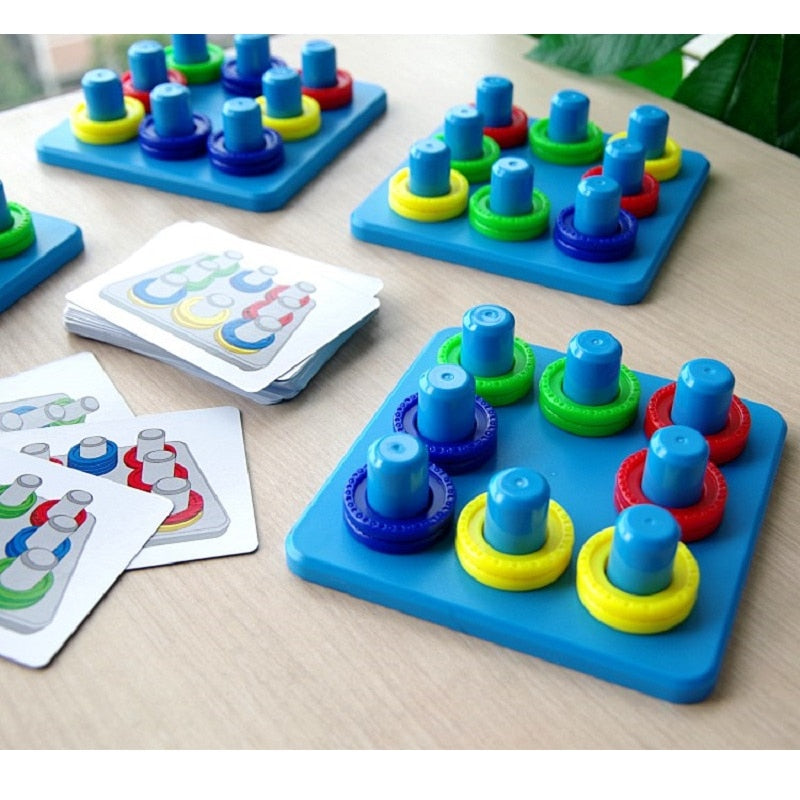 creative color matching Children's board game