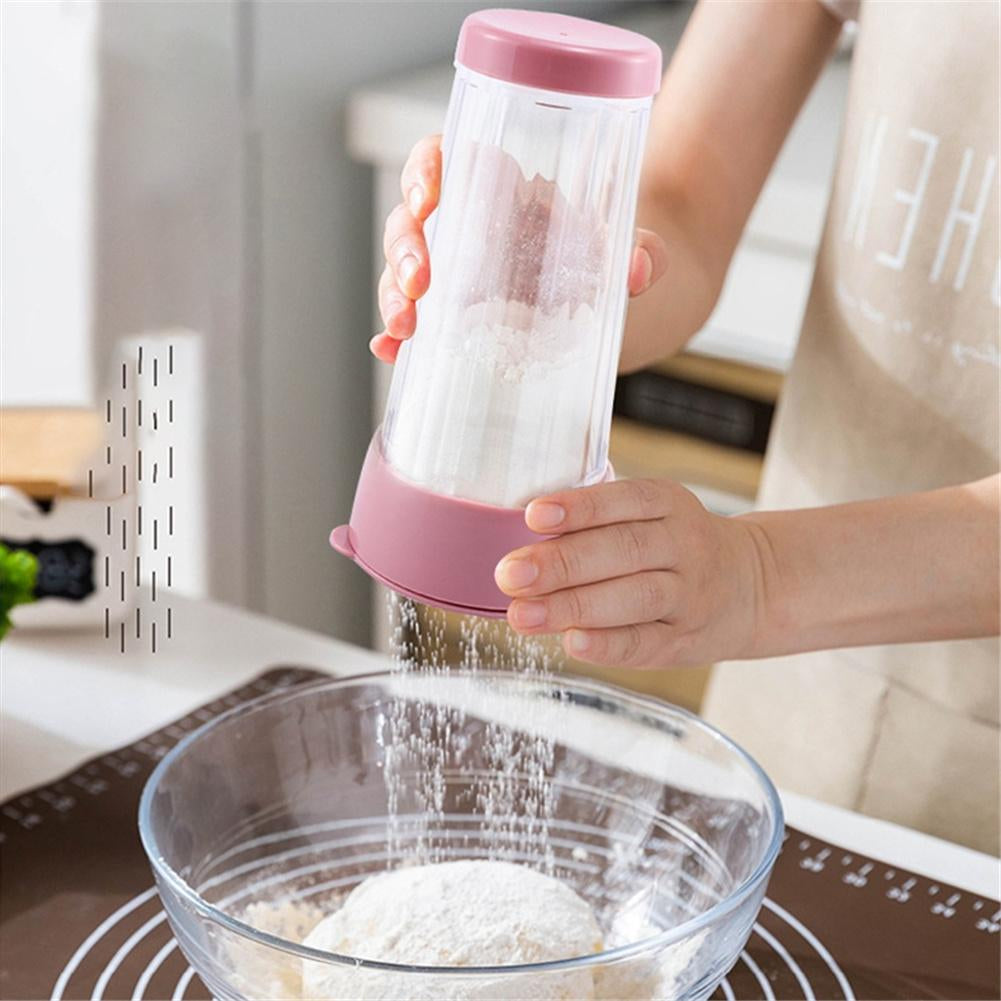 Handheld Rotary Flour Sieve Sugar Mixer