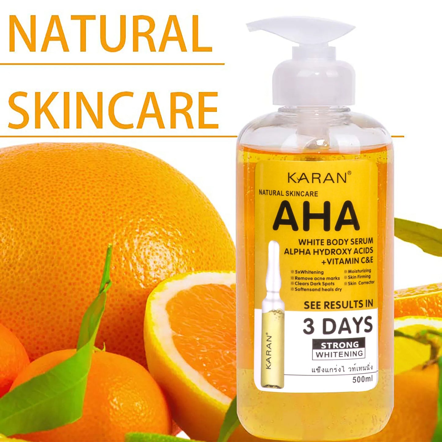 AHA Anti-aging Fruit Acid Repair Body Serum