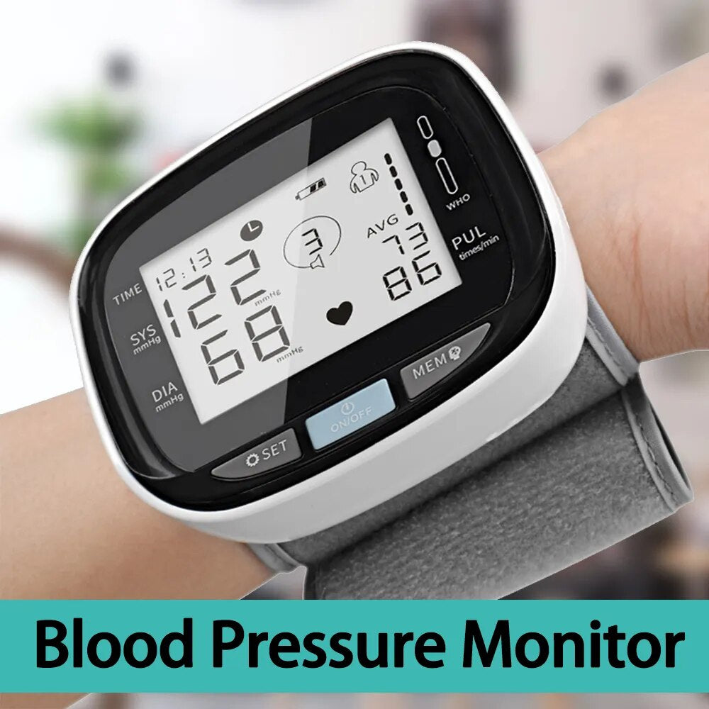 Automatic Digital Pulsometer Sphygmomanometer in Health Monitor