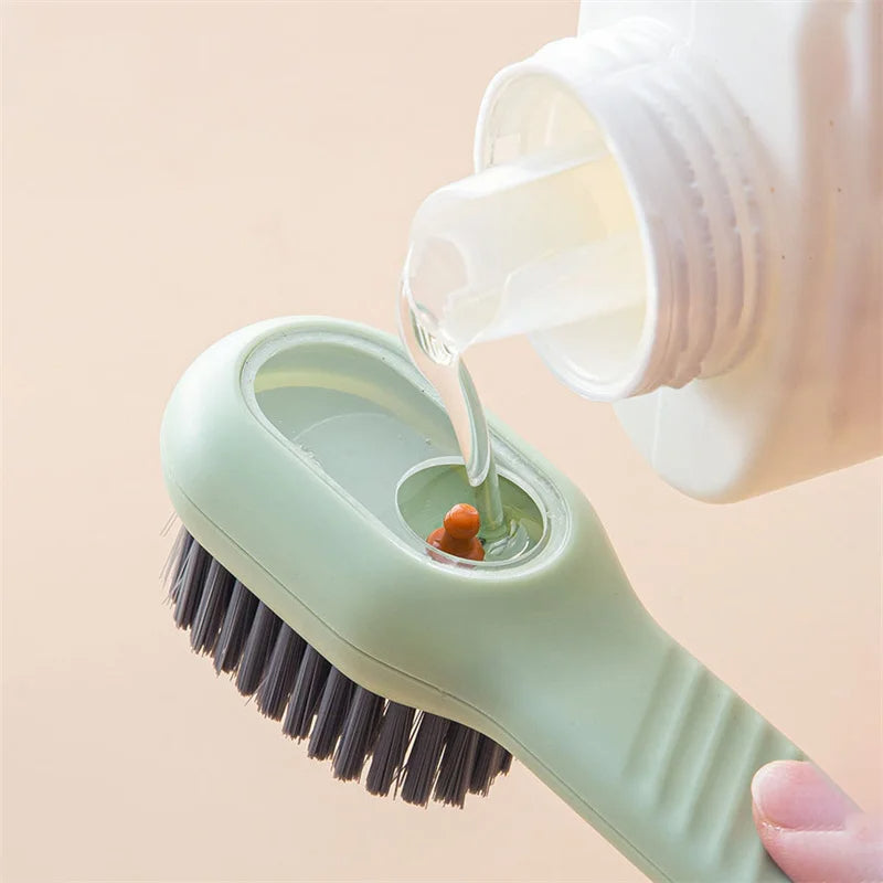 Soft Bristled Liquid Shoe Cleaning Brush