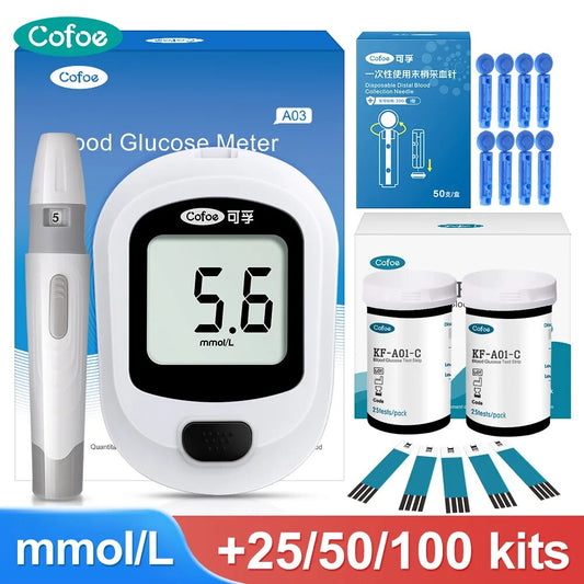 Blood sugar monitor For diabetes tester health Device