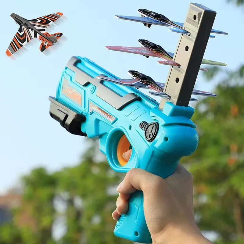 Children's Toy Ejection Aircraft Shooting Game