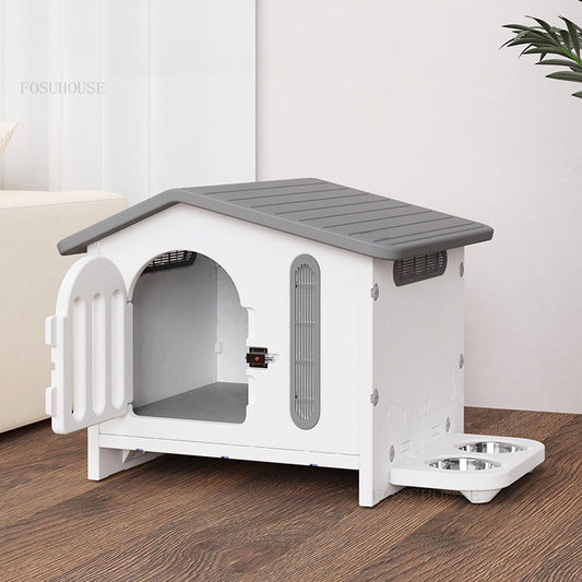 Four Seasons Universal Dog Houses in Indoor Balcony