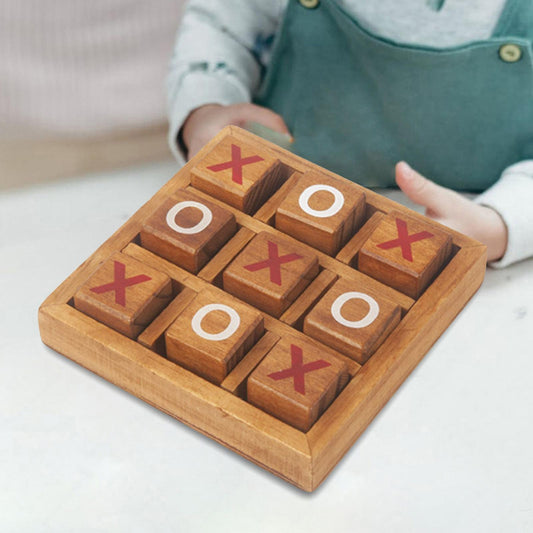 XO wooden board game leisure toy for intelligent development