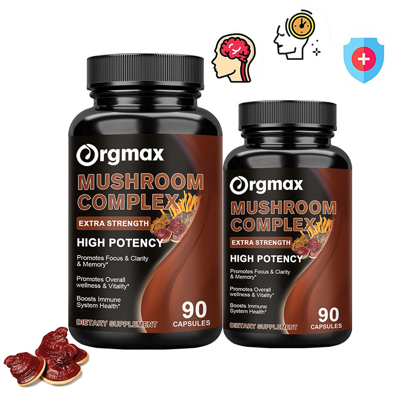 Orgmax 10 Mushroom Complex Supplement