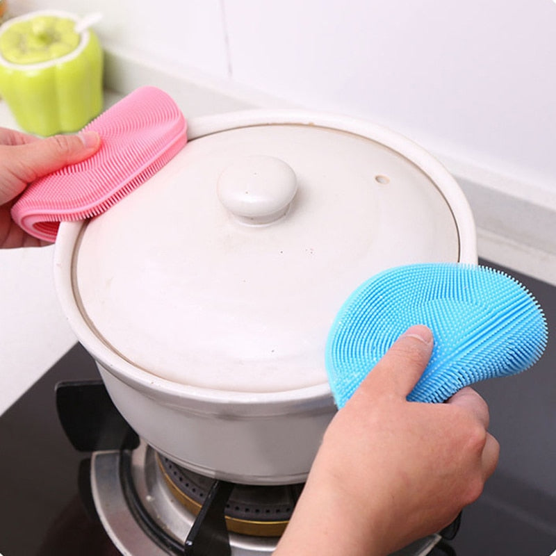 Magic Cleaning Brushes Washing Fruit Brush Insulation Tool