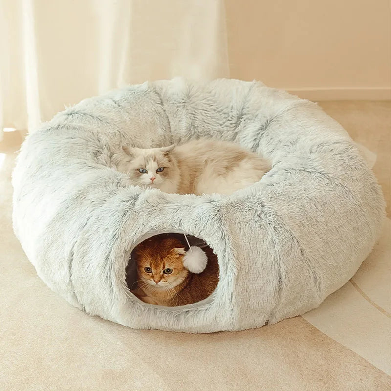 Deep Sleep Lovely Tunnel Nest Interactive Cat Gaming Bad