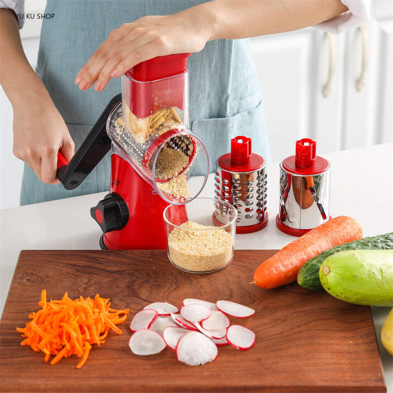 Multifunctional Drum Vegetable Cutter