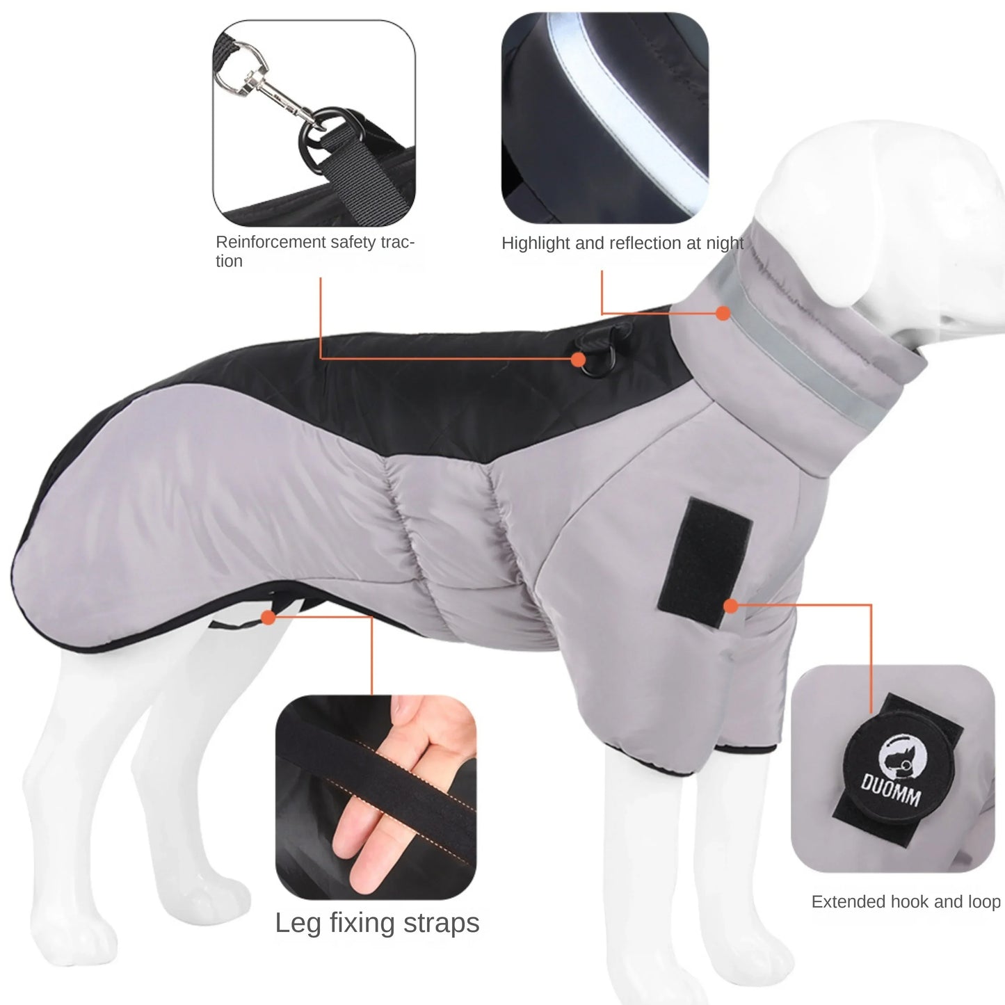 Autumn and Winter Warm Pet Clothes