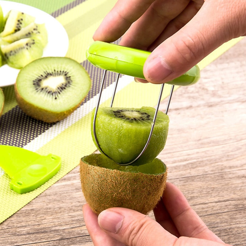 Kiwi Cutter Kitchen Detachable Creative Fruit Peeler Gedgets