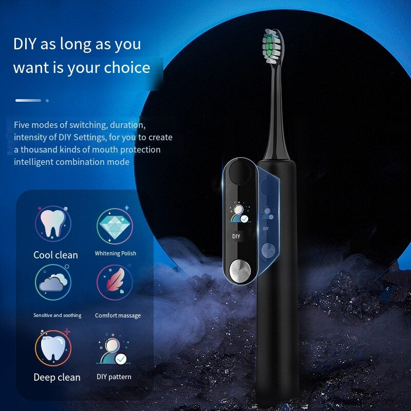 Intelligent Magnetic Suspension Ultrasonic Electric Toothbrush