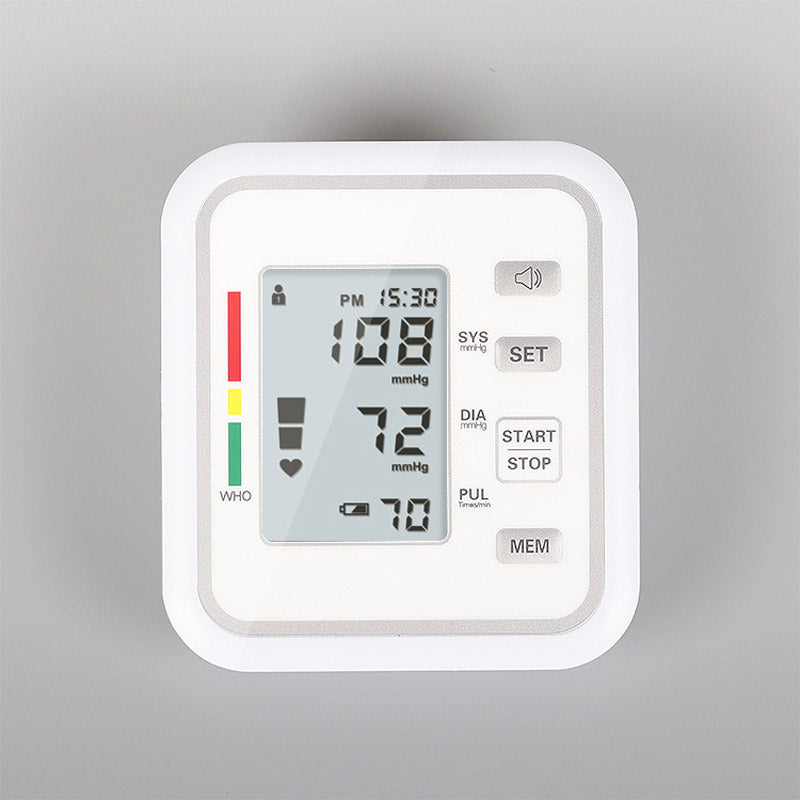 Automatic LCD Screen Phygmomanometer for Blood Pressure Monitor at home