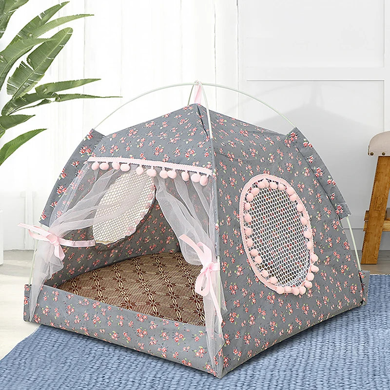 breathable Universal Indoor Teepee Pet Kennel