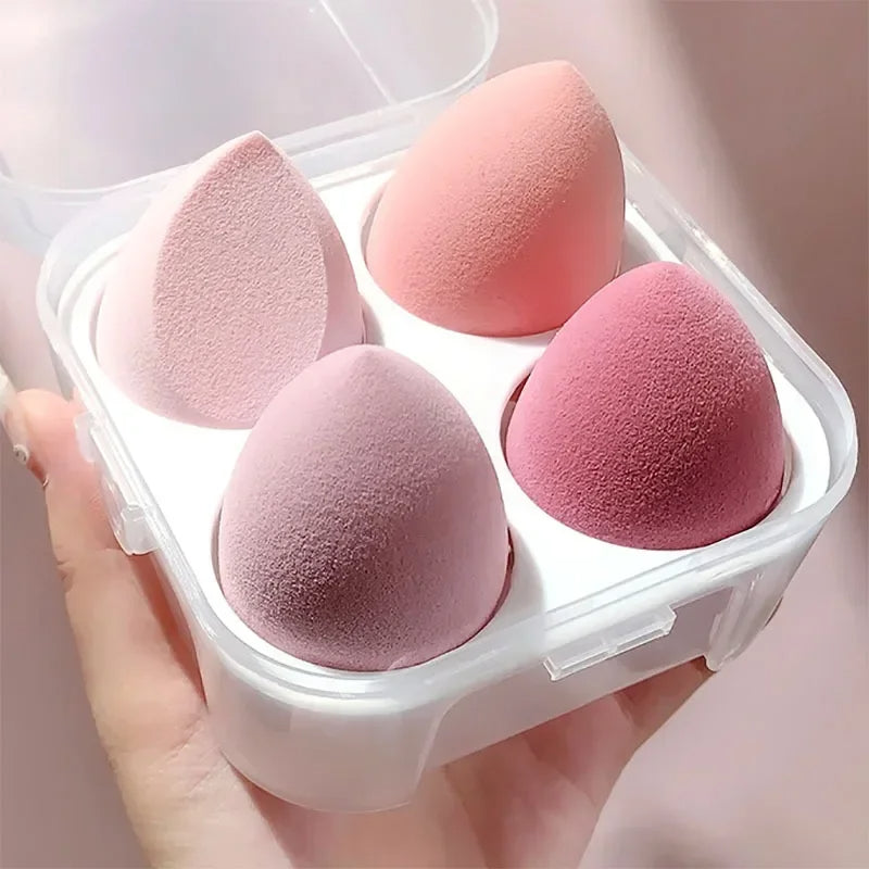 4PCS Makeup Sponge Powder Puff - Dry and Wet Combine