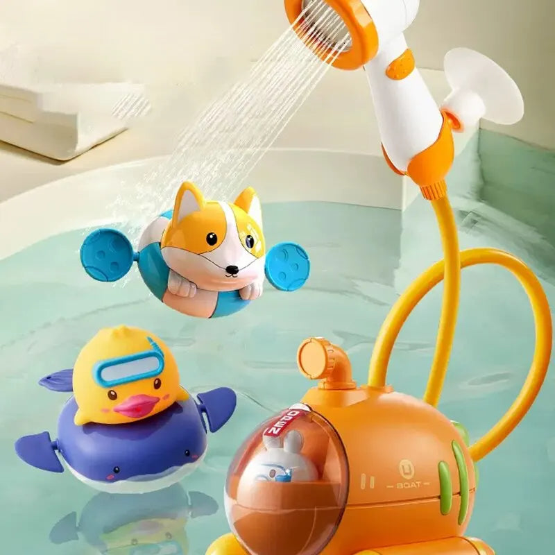 Electric Pool Submarine Children Bathroom Toys