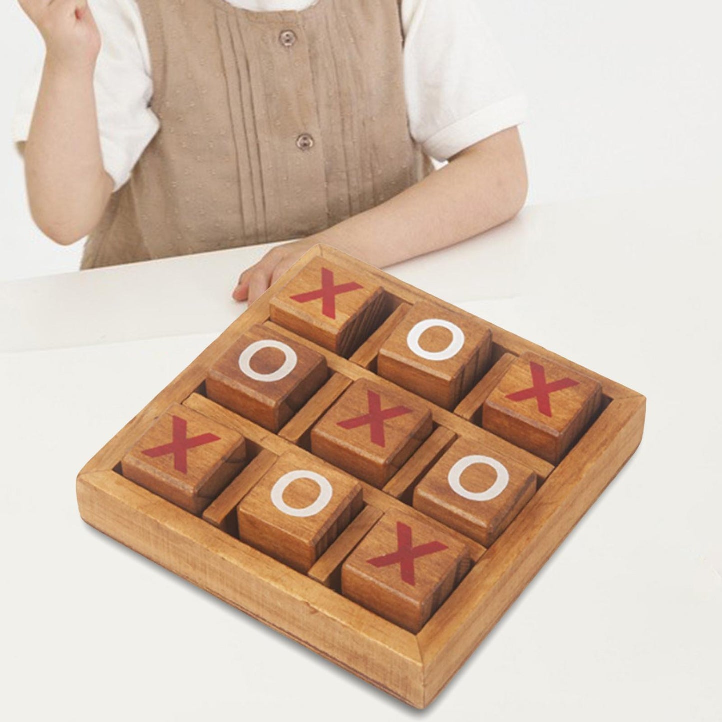 XO wooden board game leisure toy for intelligent development