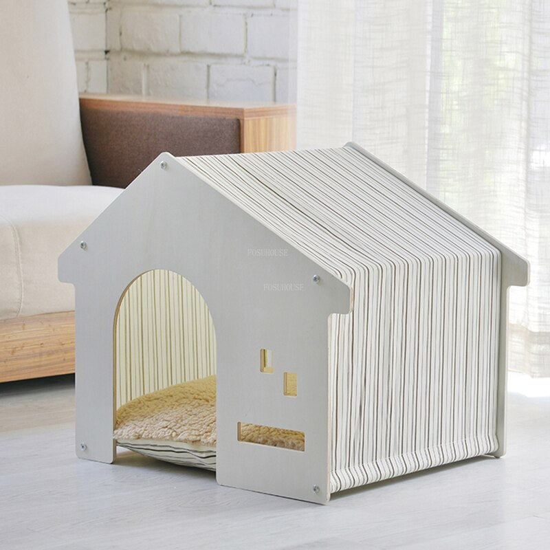 Four-season Universal Wooden Dog indoor Houses