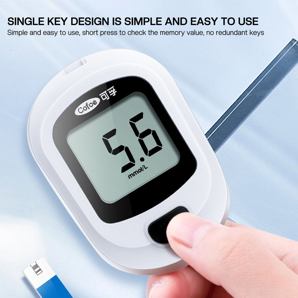 Smart Glucometer, Blood Sugar Test Kit