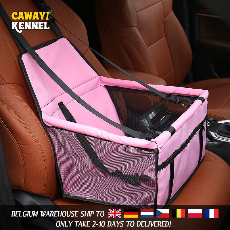 Travel Dog Car Seat Cover Folding Hammock Pet Carriers Bag