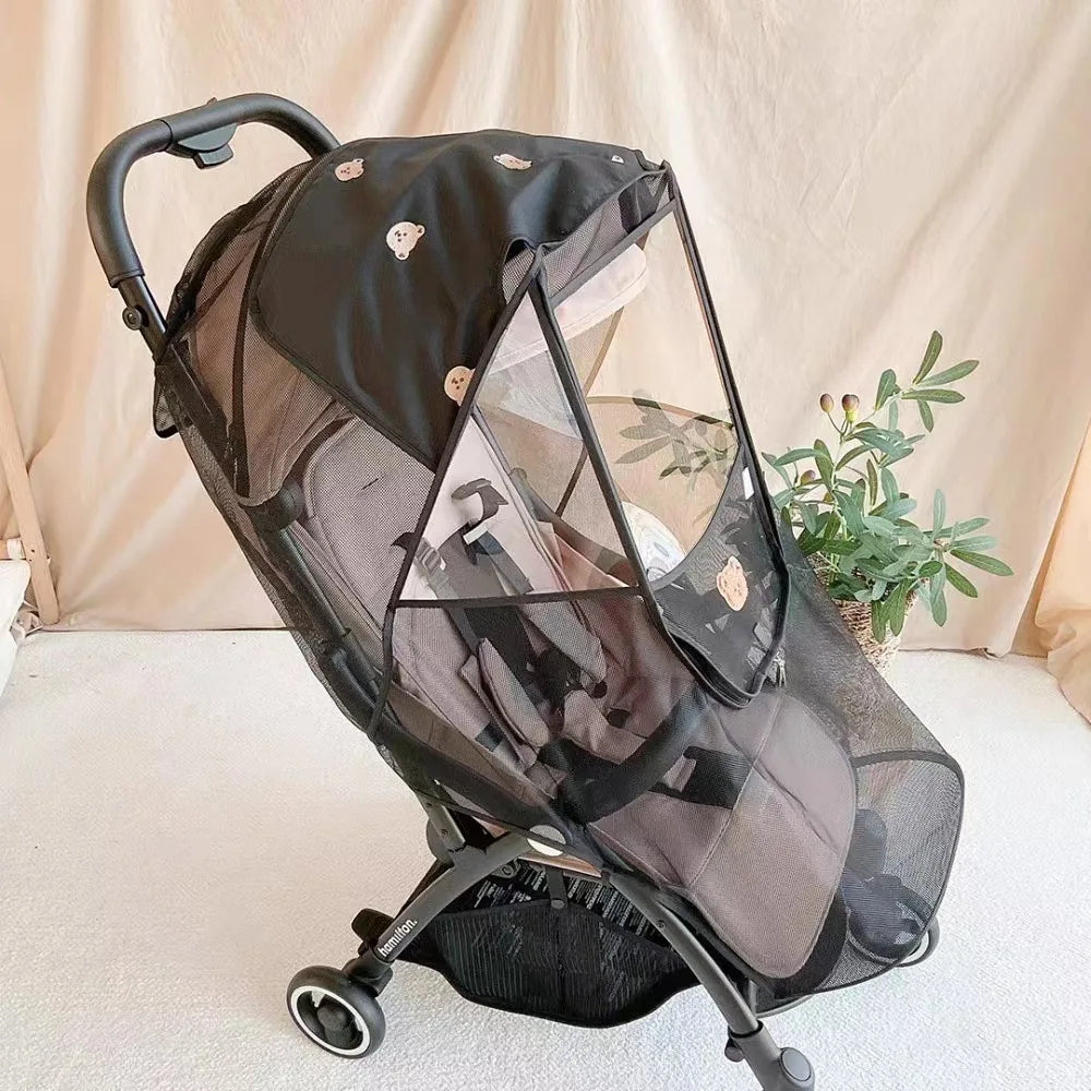 Rain Covers UV Protection Sunshade Carriage Baby Stroller