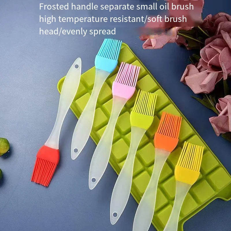 Flour pastry brush can be disassembled silicone cake brush