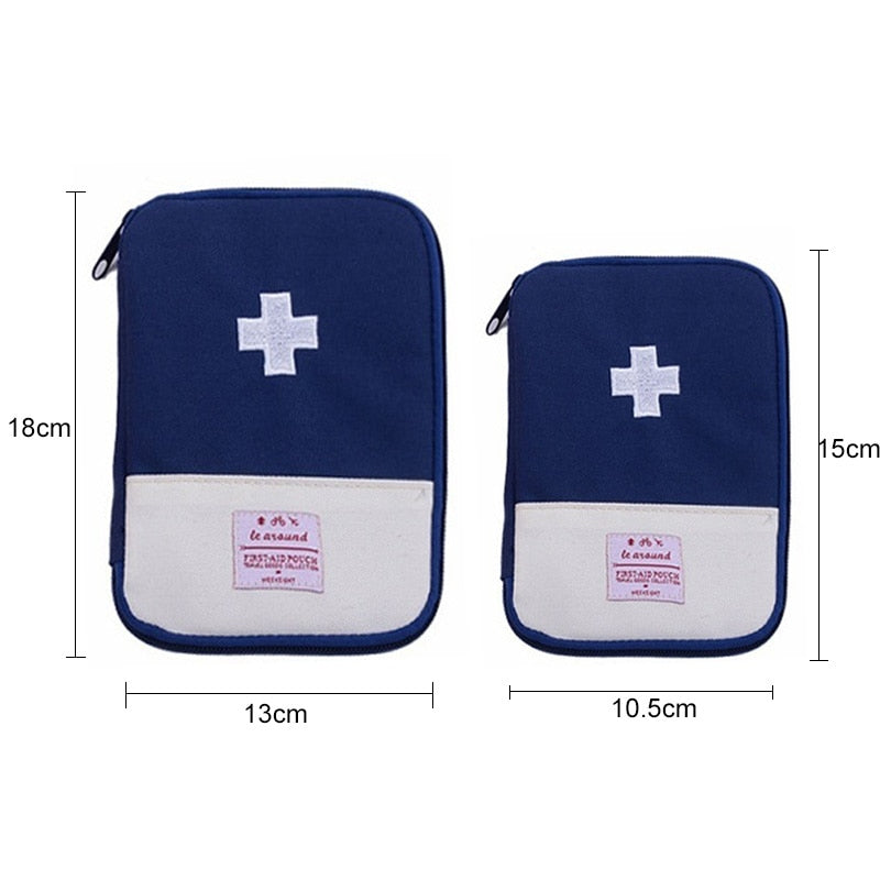 Portable First Aid Kit For Home Outdoor Travel Camping Emergency Medical Bag