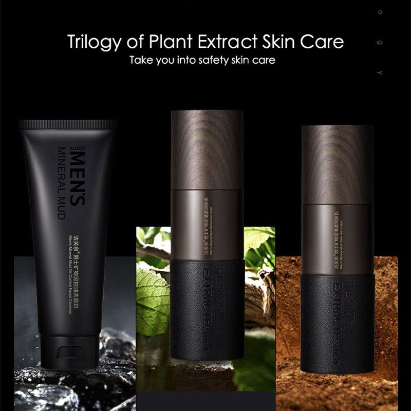 Men's Mineral Mud Skin Care Sets