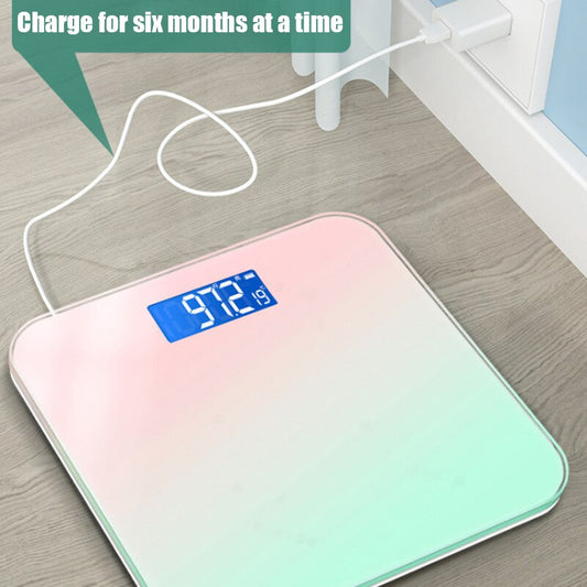 Digital Display Glass Weight Scale for Balance Body Health