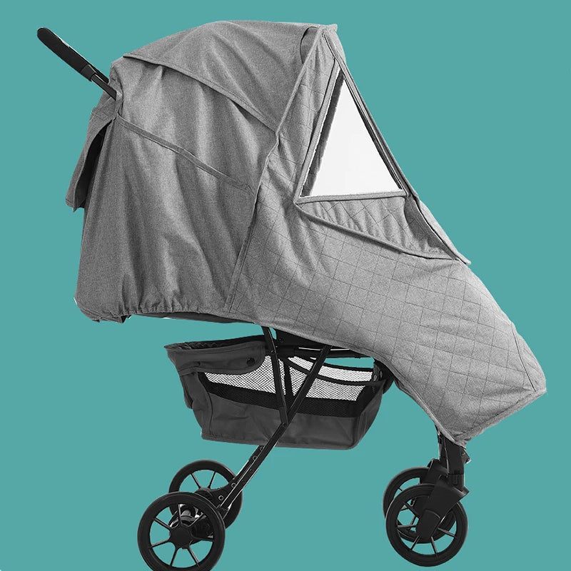 Waterproof Wind Dust Shield Baby Stroller Pushchair