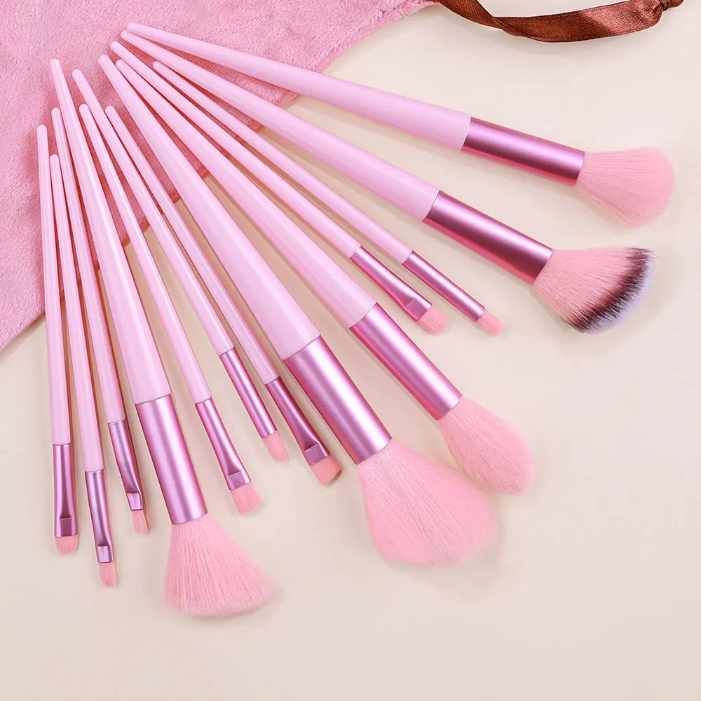 new 13pcs makeup super soft brushes set