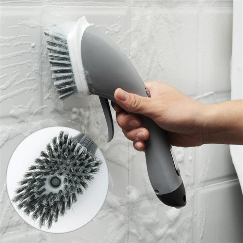 Floor Tile Cleaner Brush Sink Scrubber in Home Cleaning Supplies