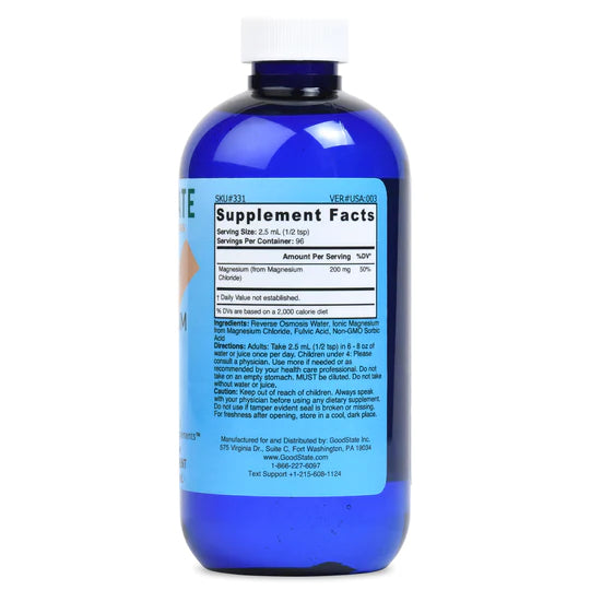 Good State Top Grade Liquid Magnesium 200 Supplement