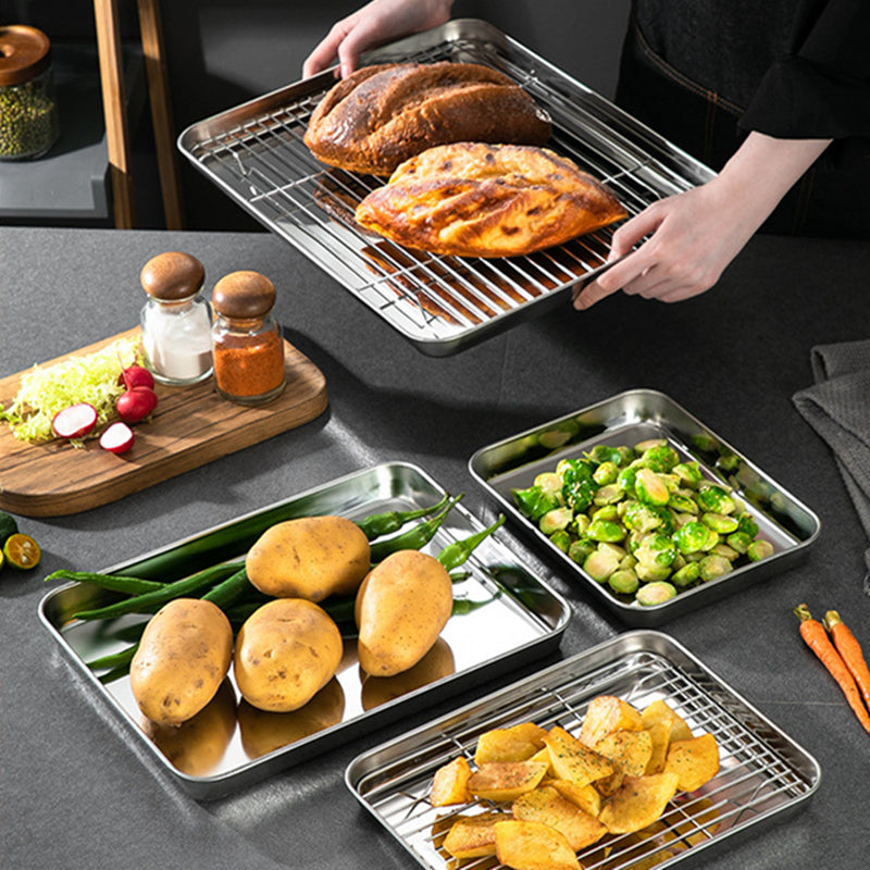 Nonstick Baking Pan Food Storage Tray