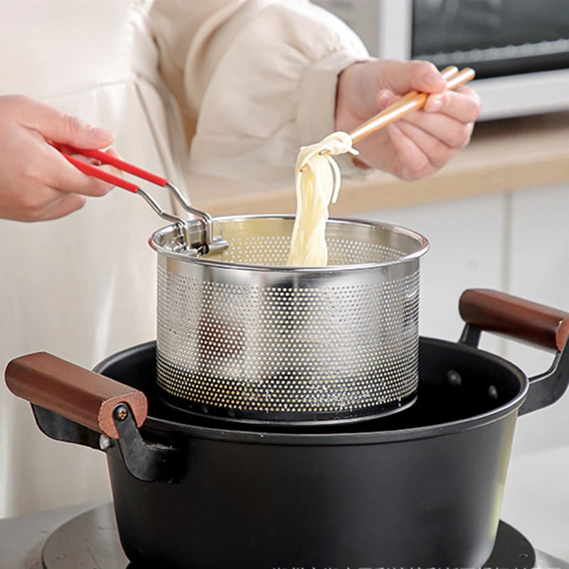 Hot Filter Pasta Spoon Deep Fry Basket