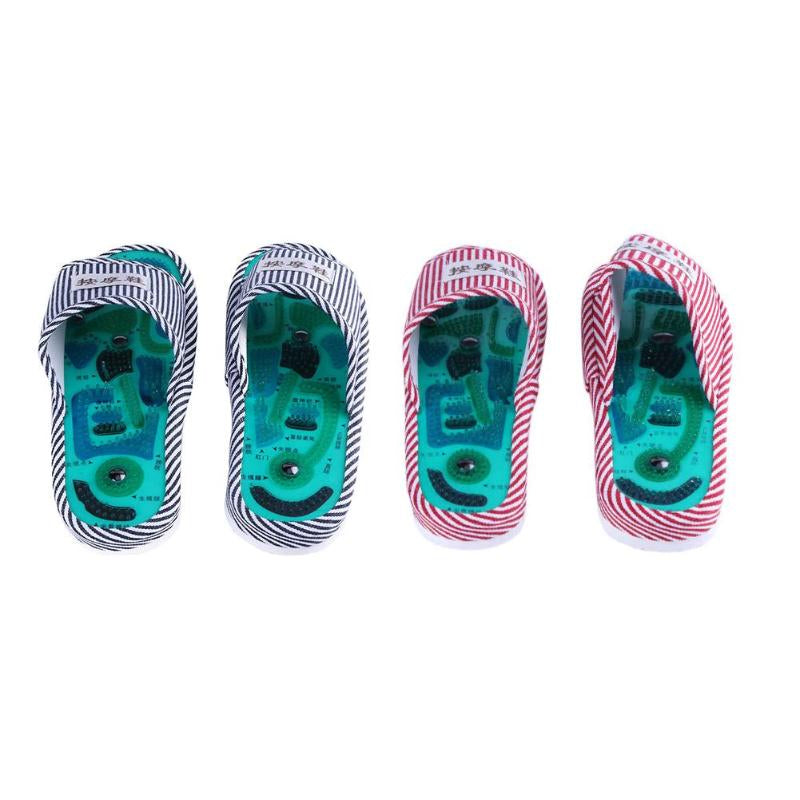 foot massage slippers magnetic acupuncture sandals for feet care