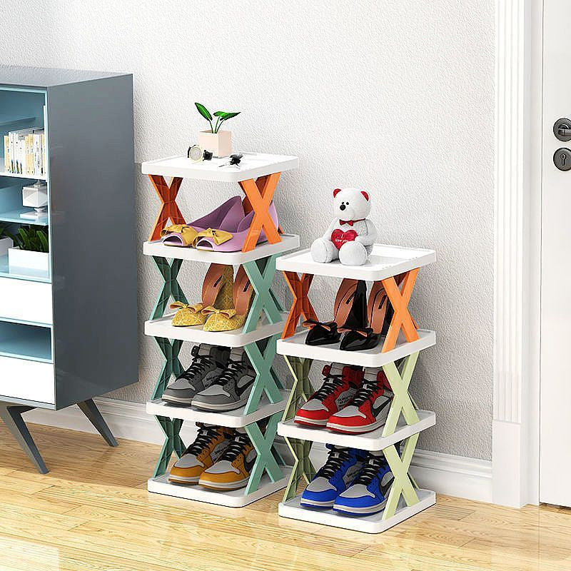 Household Folding Shoe Cabinet Multi