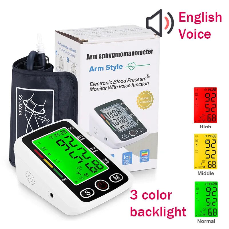 A Blood Pressure Monitor BP apparatus Sphygmomanometer