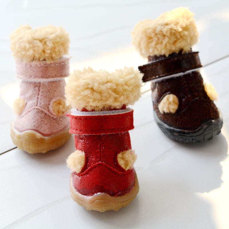 Snow Winter Season Shoes For Dogs