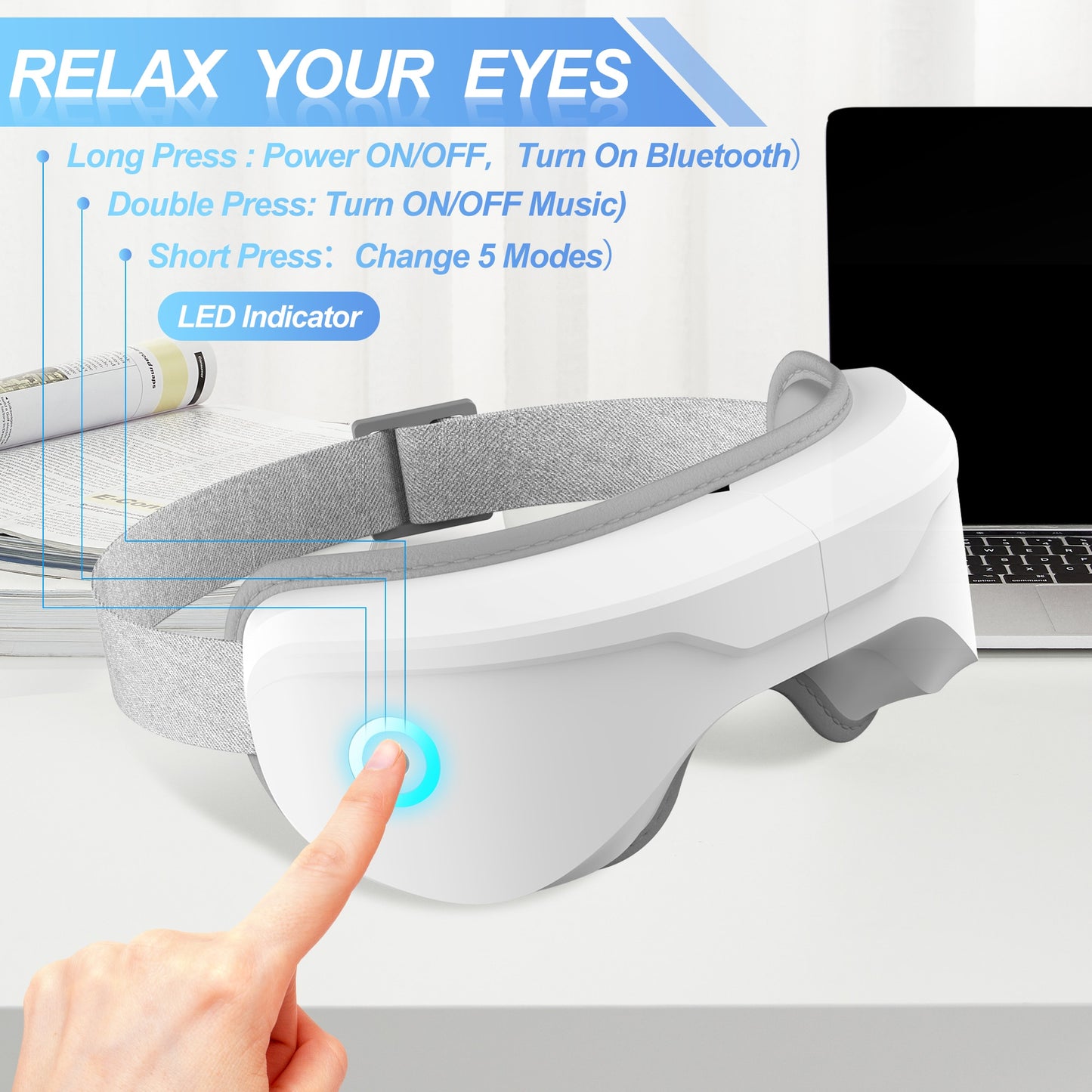 Eye Massager Smart Airbag Vibration Eye Care