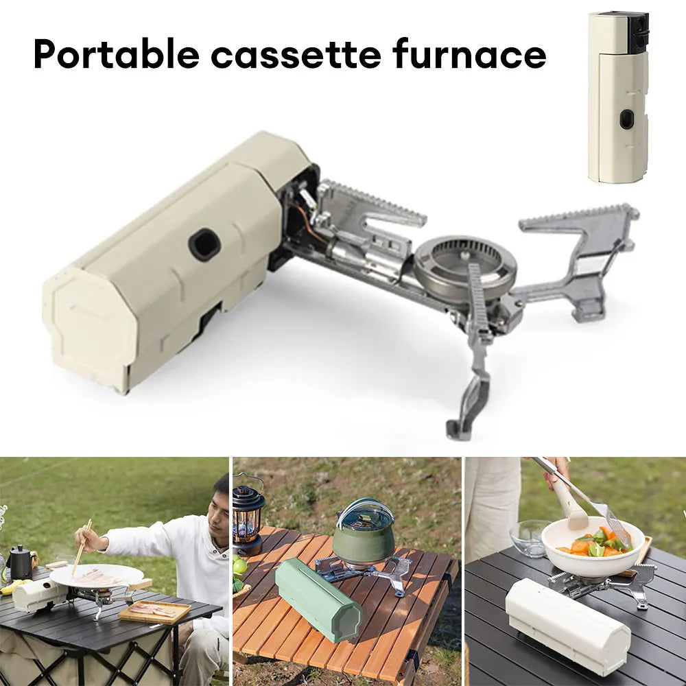 Portable Outdoor Gas Stove Folding Cassette Stove