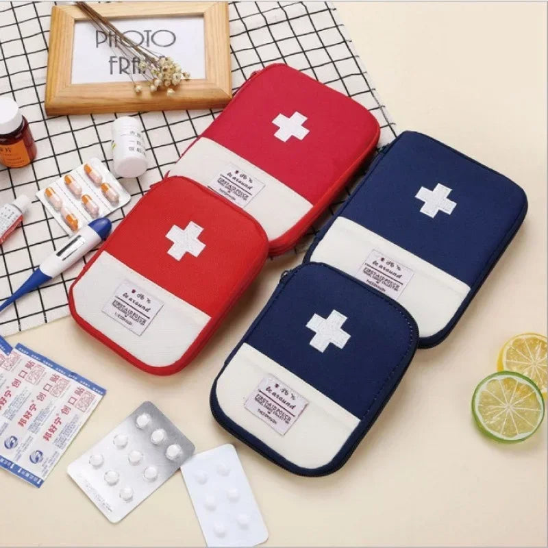 First Aid Emergency Kits Organizer Portable Medicine Bag