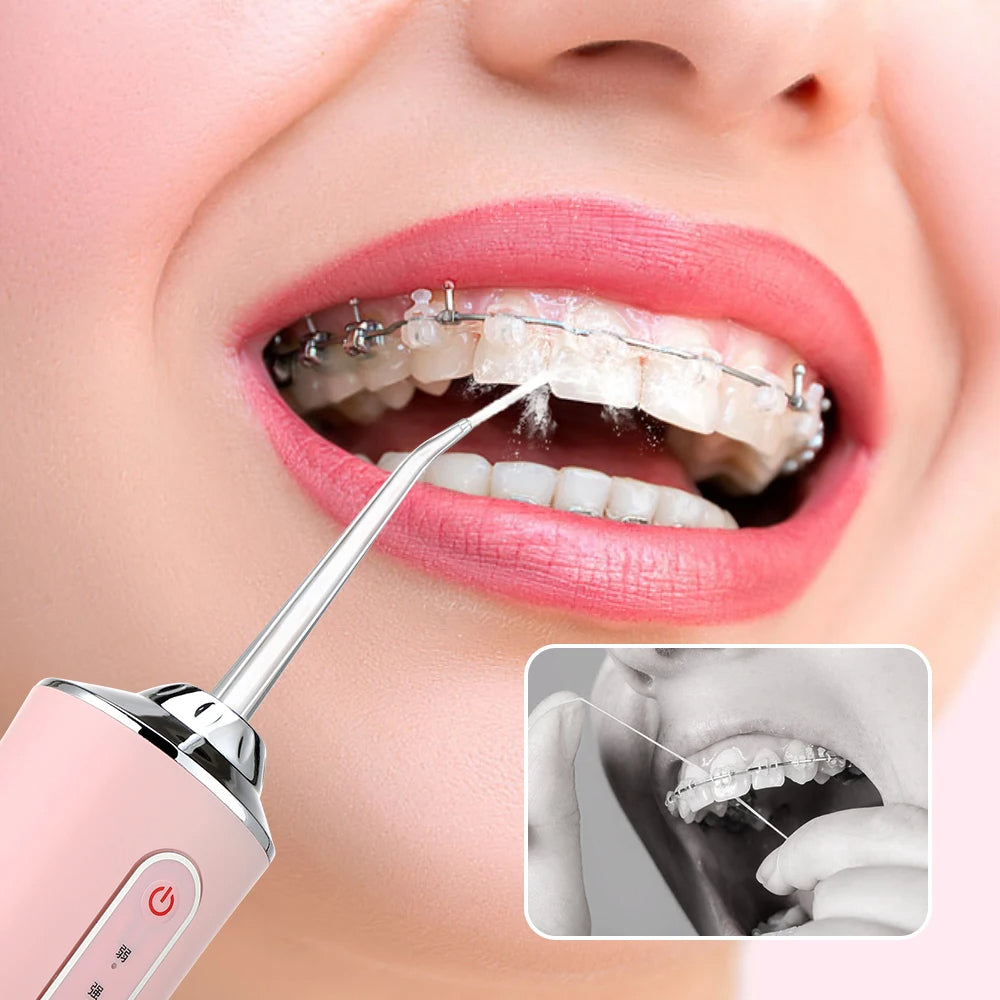 Portable Oral Irrigator for Teeth Whitening