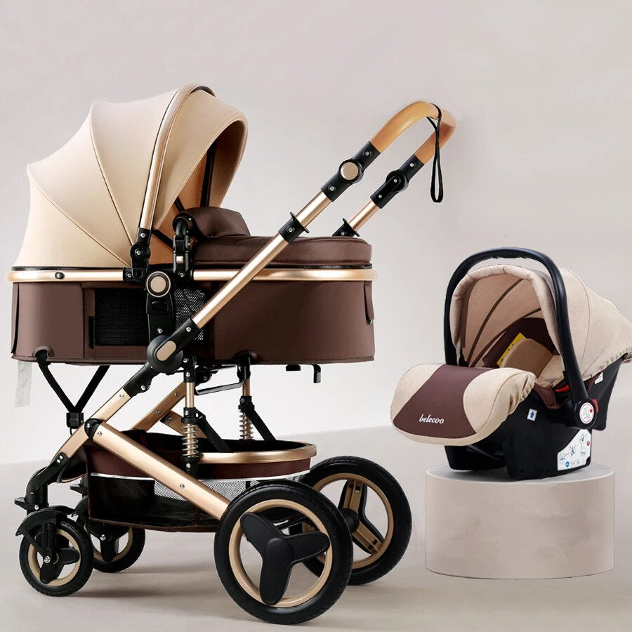 Newborn Baby Car Seat Trolley