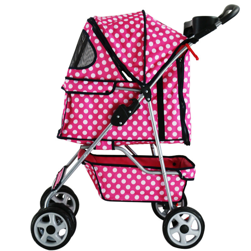 Dog Stroller Pet Light Folding Cart