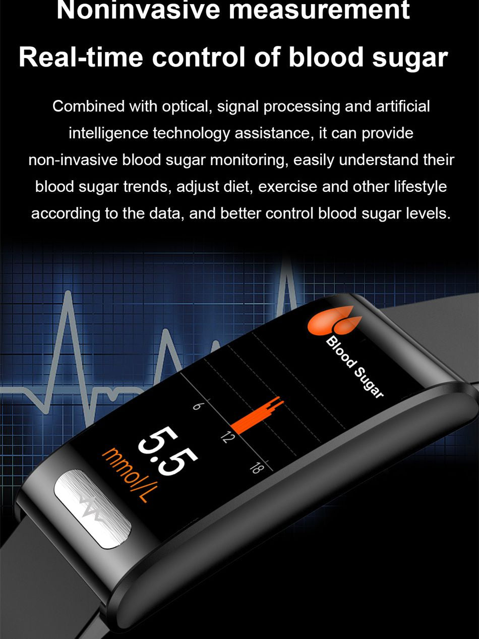 New Blood Glucose Meter Health Smart Watch