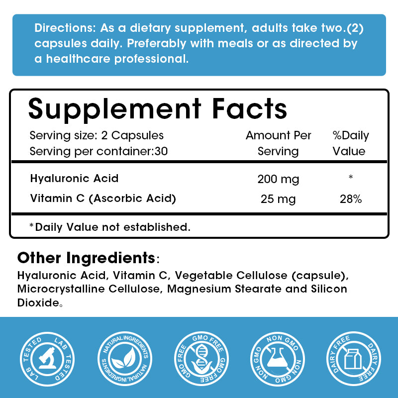 C Hydrolyzed Hyaluronic Acid Capsules